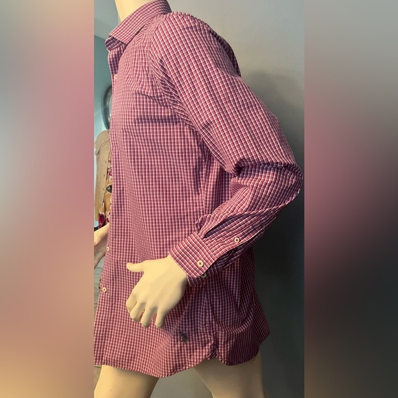 POLO Mens Long Sleeve Shirt in a Beautiful Bold Patrern! - Picture 3 of 7